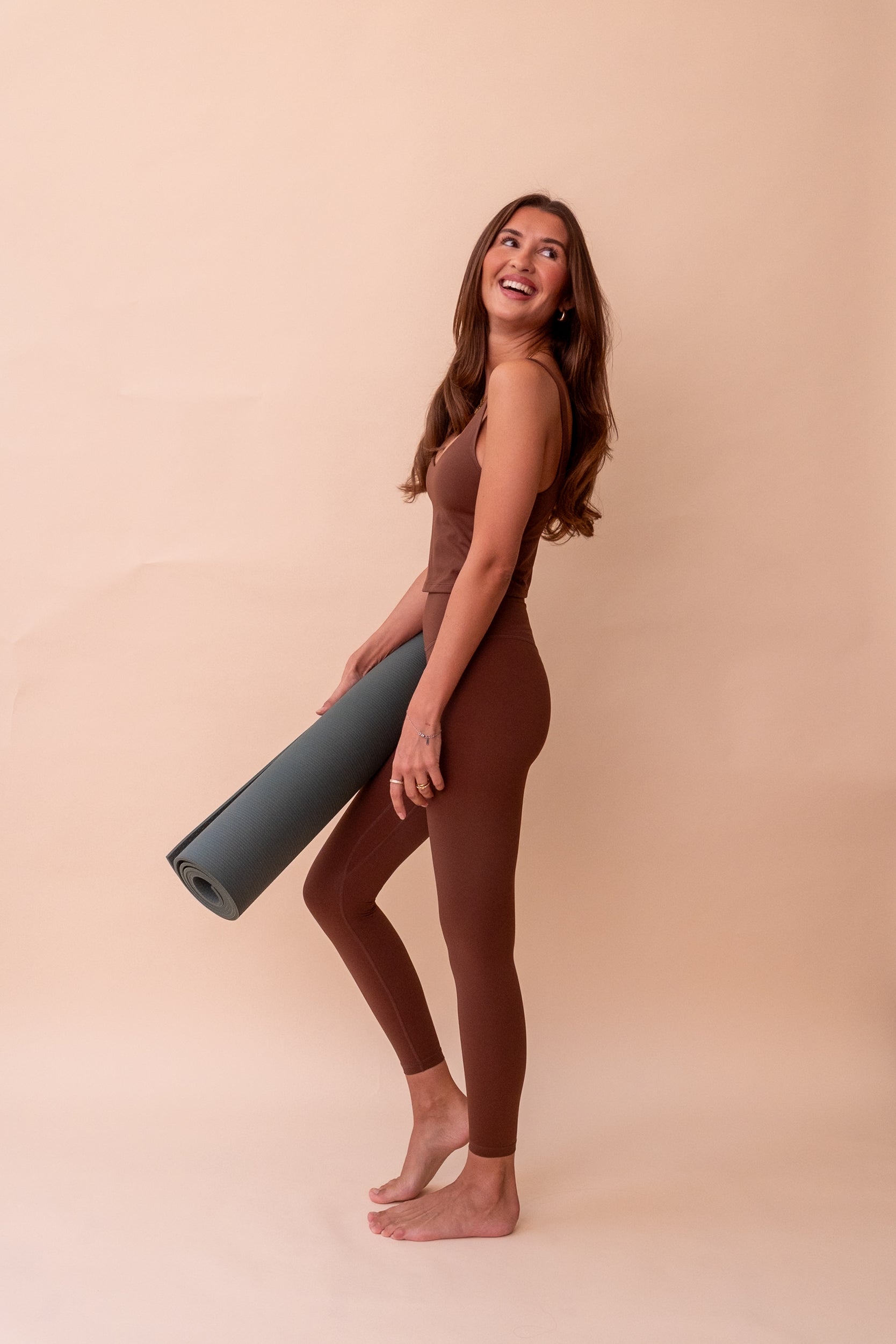 NARA Sculpt Leggings Mocha Brown