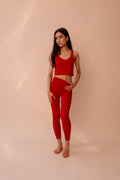 NARA Sculpt Leggings Pomegranate Red
