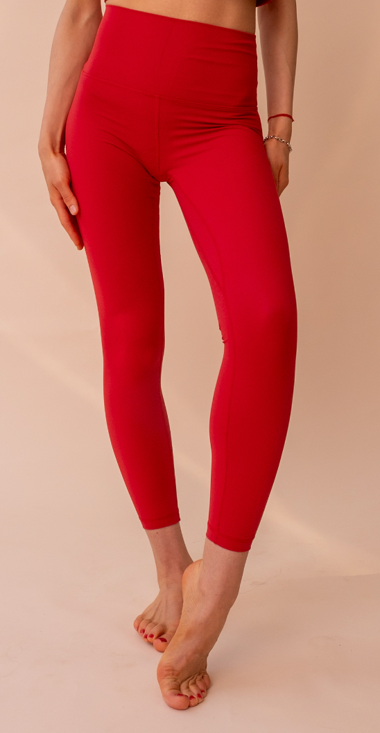 NARA Sculpt Leggings Pomegranate Red