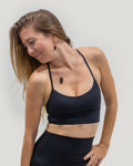 ZAHRA Bralette Velvet Black