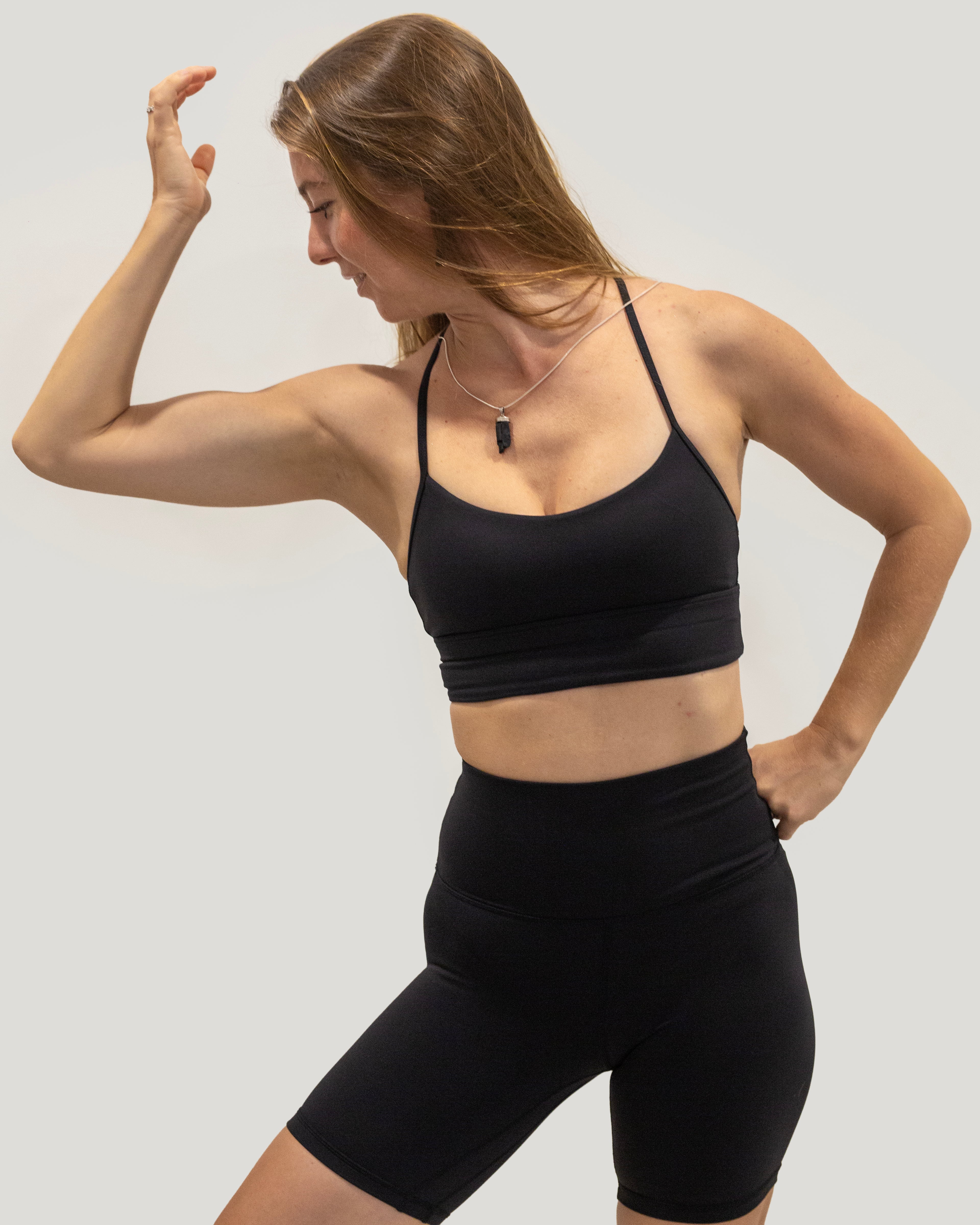 ZAHRA Bralette Velvet Black